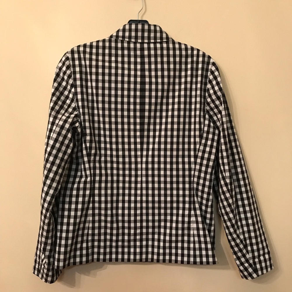 Etcetera Gingham Jacket - image 2